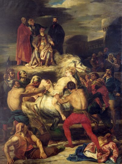 Mazeppa, 1827 von Louis Boulanger
