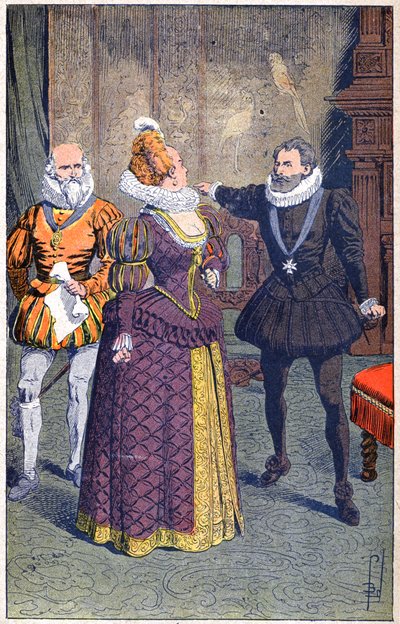 Heinrich IV. und Gabrielle d