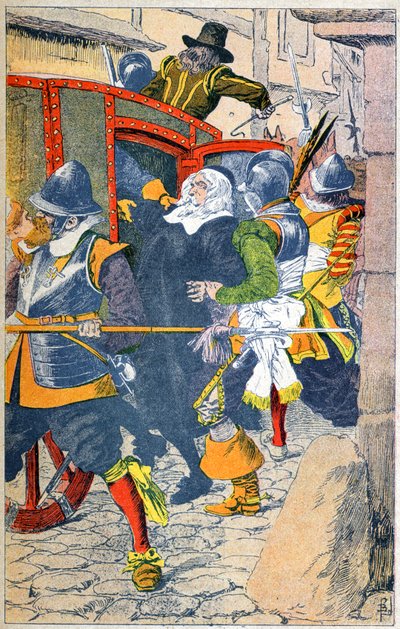 Die Fronde: Pierre Broussel von Louis Charles Bombled
