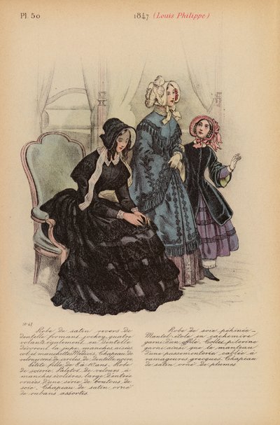 Französische Mode: 1847, Louis-Philippe von Louis Colas