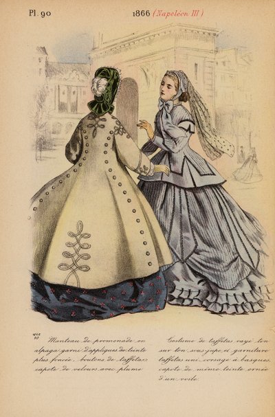 Französische Mode: 1866, Napoleon III von Louis Colas