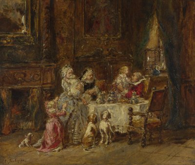 Großvaters Geburtstag von Eugene Isabey