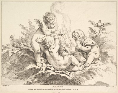 Winter von Louis Felix de la Rue