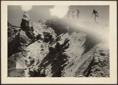 Krater auf dem Mt. Lassen von Louis Fleckenstein