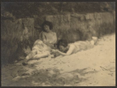 Tänzer im Garten, Ruhend von Louis Fleckenstein