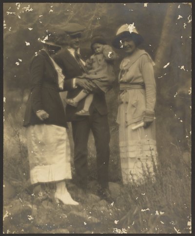 Porträt einer Familie von Louis Fleckenstein