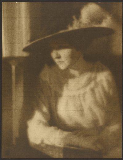 Verschleierte Frau von Louis Fleckenstein