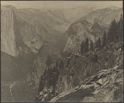 Yosemite - vom Künstlerpunkt von Louis Fleckenstein