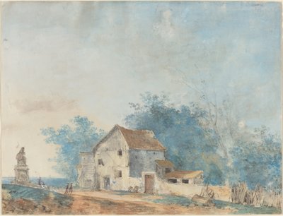 Landschaft von Louis Gabriel Moreau the Elder