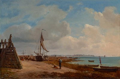 Elbpartie bei Blankenese von Louis Gurlitt