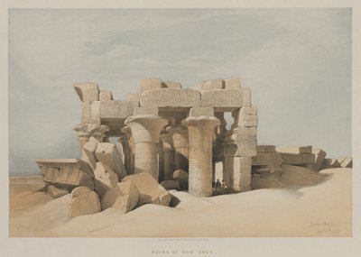 Ägypten und Nubien, Band I: Kom-Ombo von Louis Haghe