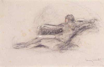 Liegender Akt von Louis Icart