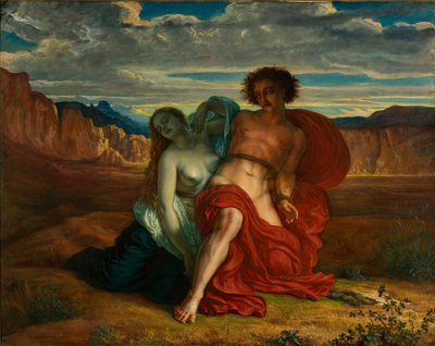 Die Folterung von Mezentius, 1864 von Louis Janmot