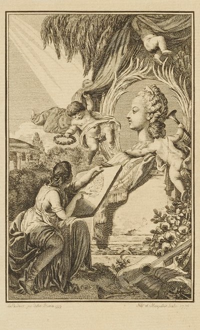 Ohne Titel von Louis Joseph I Masquelier