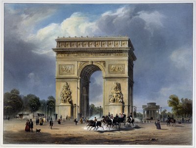 Arc de Triomphe - von Arnout von Louis Jules Arnout