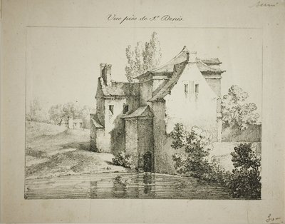 Ansicht bei St. Denis von Louis Jules Frederic Villeneuve