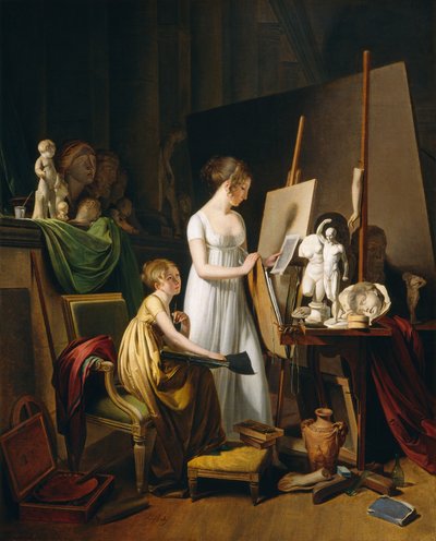 Das Atelier eines Malers von Louis Leopold Boilly