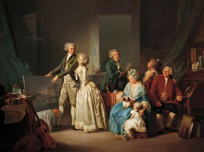 Familie Gohin von Louis Leopold Boilly