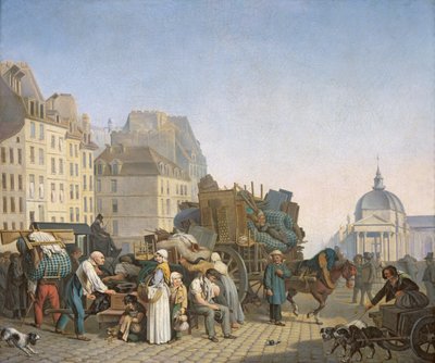 Die Hausumzugsleute, 1840 von Louis Leopold Boilly