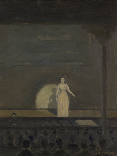 Die Konzertsängerin von Louis Michel Eilshemius