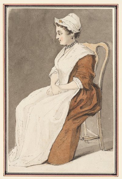 Sitzende Frau von Louis Philippe Boitard