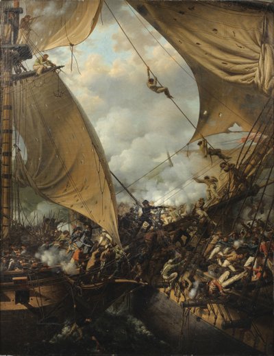Einschiffungsszene von Louis Philippe Crepin