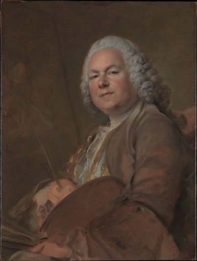 Porträt von Jean-Marc Nattier von Louis Tocqué