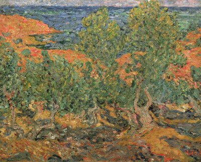 Ockerfelsen von Louis Valtat