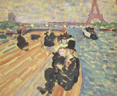 Das Bateau-Mouche von Louis Valtat