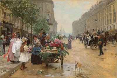 Rue Royale, Paris von Louis de Schryver