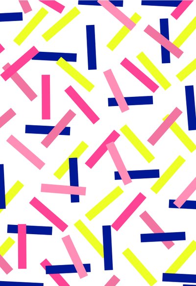 Konfetti, 2012 (Digitale Medien) von Louisa Hereford