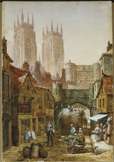 Bootham Bar, York von Louise Ingram Rayner