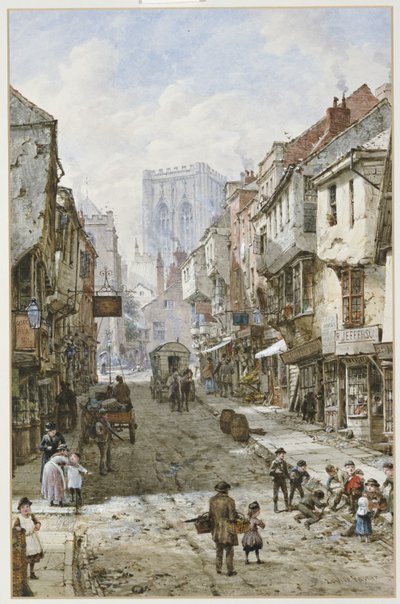 Foss Gate, York von Louise Ingram Rayner