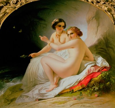 Die Badenden, 1830 von Louise Marie Jeanne Hersent