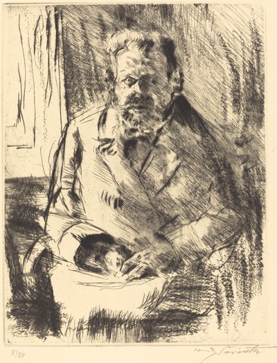 Der Dichter von Lovis Corinth