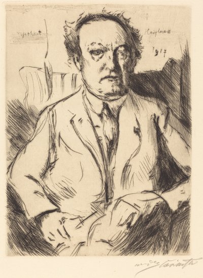 Gerhart Hauptmann von Lovis Corinth