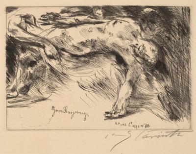 Grablegung, 1921-1922 von Lovis Corinth