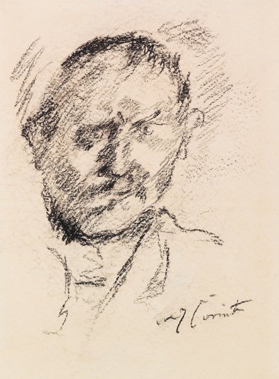 Selbstporträt, ca. 1925 von Lovis Corinth