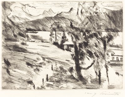 Walchensee Landschaft von Lovis Corinth