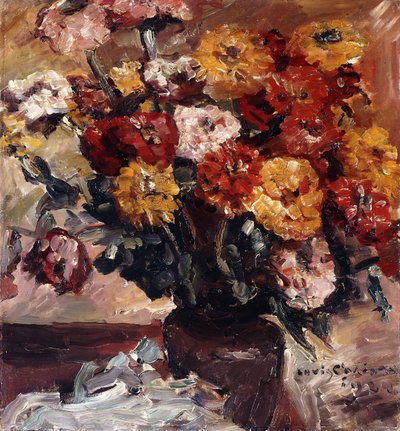 Zinnien von Lovis Corinth