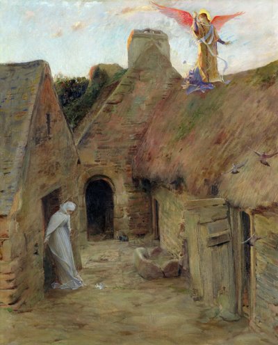 Die Verkündigung, 1908 von Luc Olivier Merson