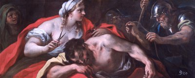 Samson und Delilah, 17. Jahrhundert von Luca Giordano