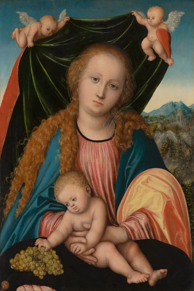 Jungfrau und Kind, ca. 1515-20 von Lucas Cranach