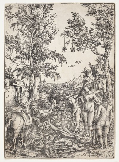 Das Urteil des Paris von Lucas Cranach d.Æ.