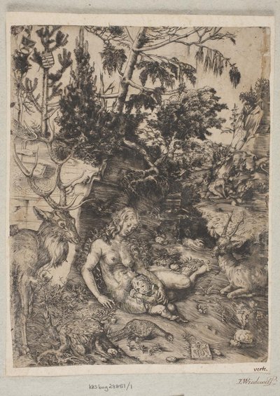 Die Buße des St. Johannes Chrysostomus von Lucas Cranach d.Æ.