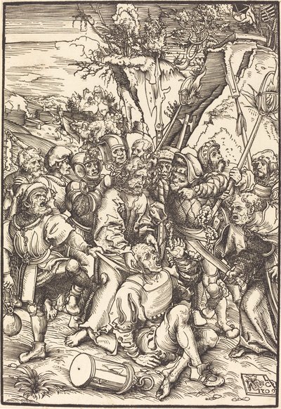 Die Gefangennahme Christi von Lucas Cranach the Elder