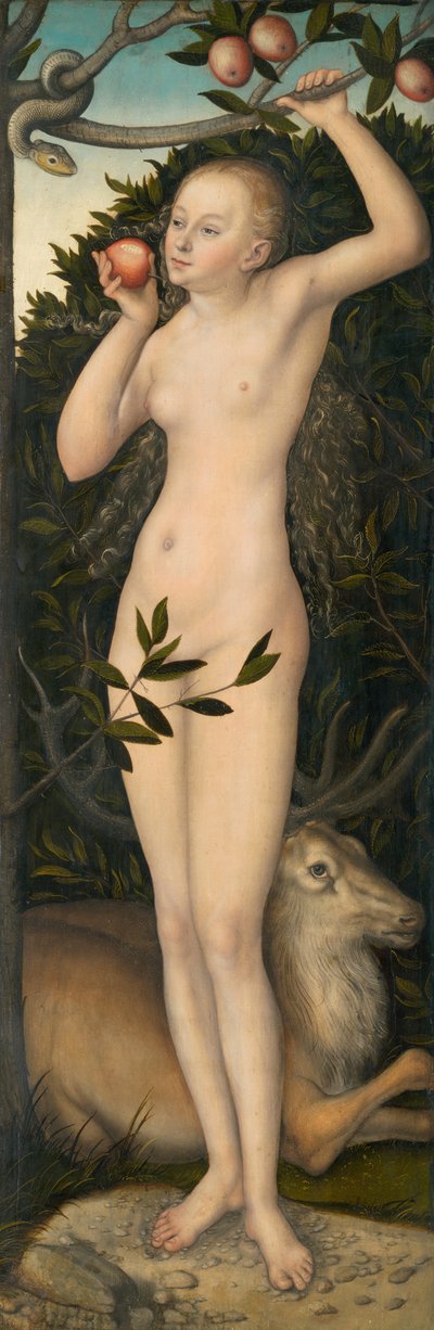 Eva, 1533-37 von Lucas Cranach the Elder