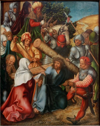 Kreuztragung von Lucas Cranach the Elder