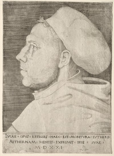 Martin Luther von Lucas Cranach the Elder