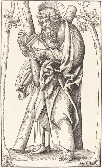 Heiliger Andreas von Lucas Cranach the Elder